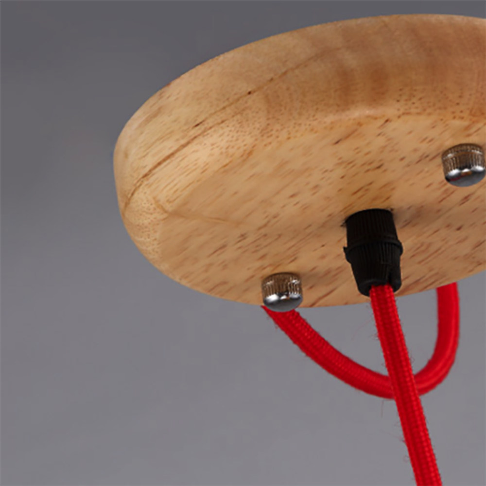 Подвесной светильник Crimea Pine Cone natural wood D20