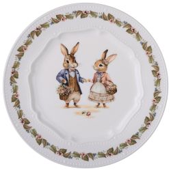 НАБОР ТАРЕЛОК ЗАКУСОЧНЫХ LEFARD 2 ШТ. "RABBITS FAMILY" 20,5 СМ
