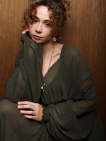 Серьги "Coin ball" Gold