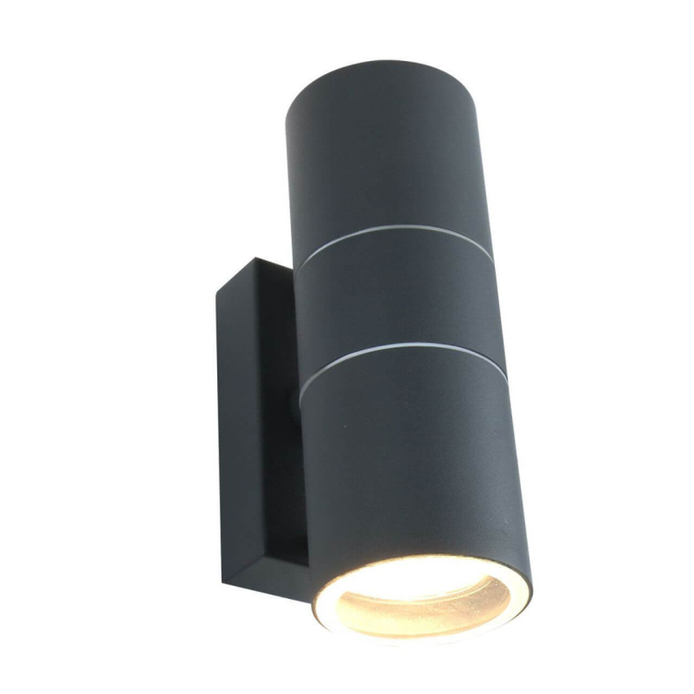Уличный настенный светильник Arte Lamp A3302AL-2GY