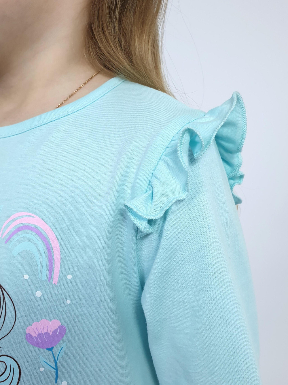 022-03-1 Комплект для девочки (джемпер+ лосины)