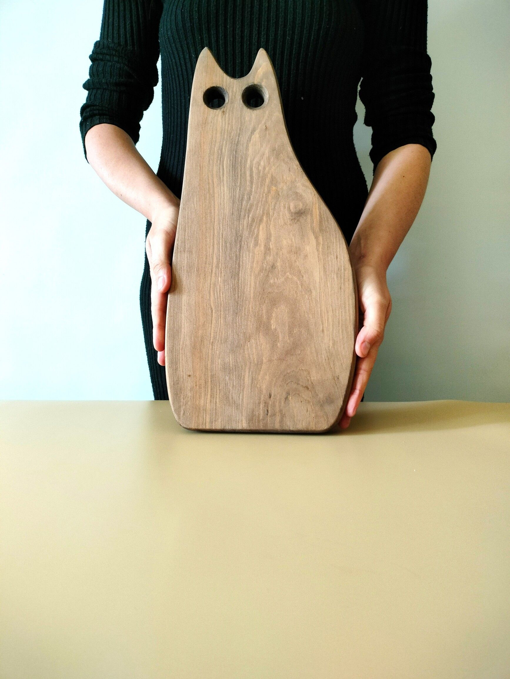 Доска разделочная из дерева сервировочная