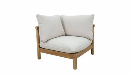 Софа из тика Joygarden БУНГАЛО угловая, бежевый