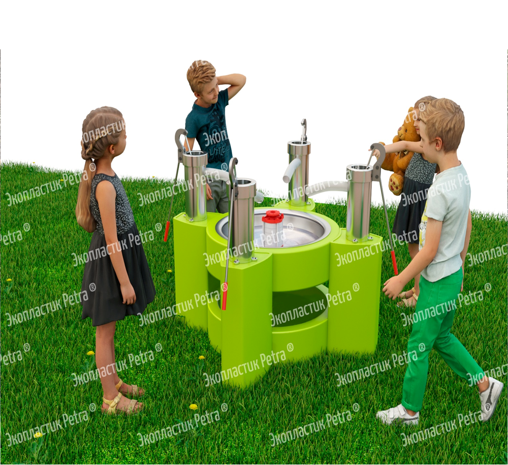 Интерактивный уличный модуль Стихия воды