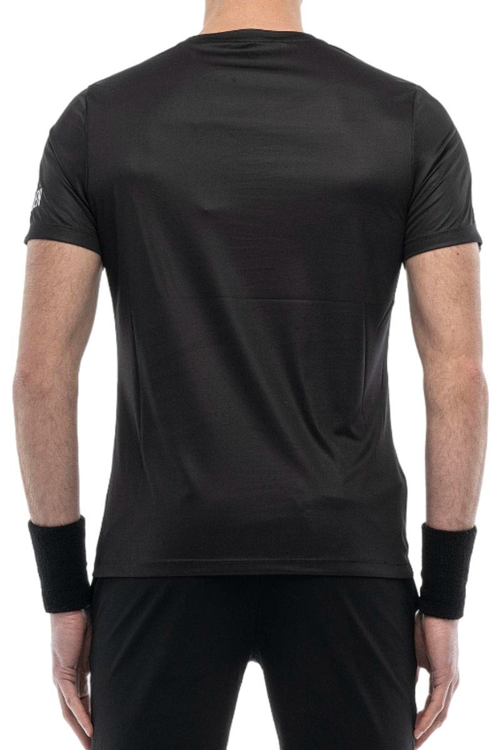 Мужская теннисная футболка Hydrogen Sketch Tech - черный