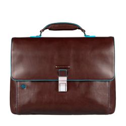 Сумка мужская Piquadro Blue Square коричневая из кожи (CA3111B2/MO)