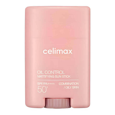 Celimax Oil Control Mattifying Sun Stick SPF50+ PA++++, Солнцезащитный стик для жирной кожи, 19 г