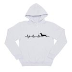 Толстовка  "Такса - сердечный ритм "