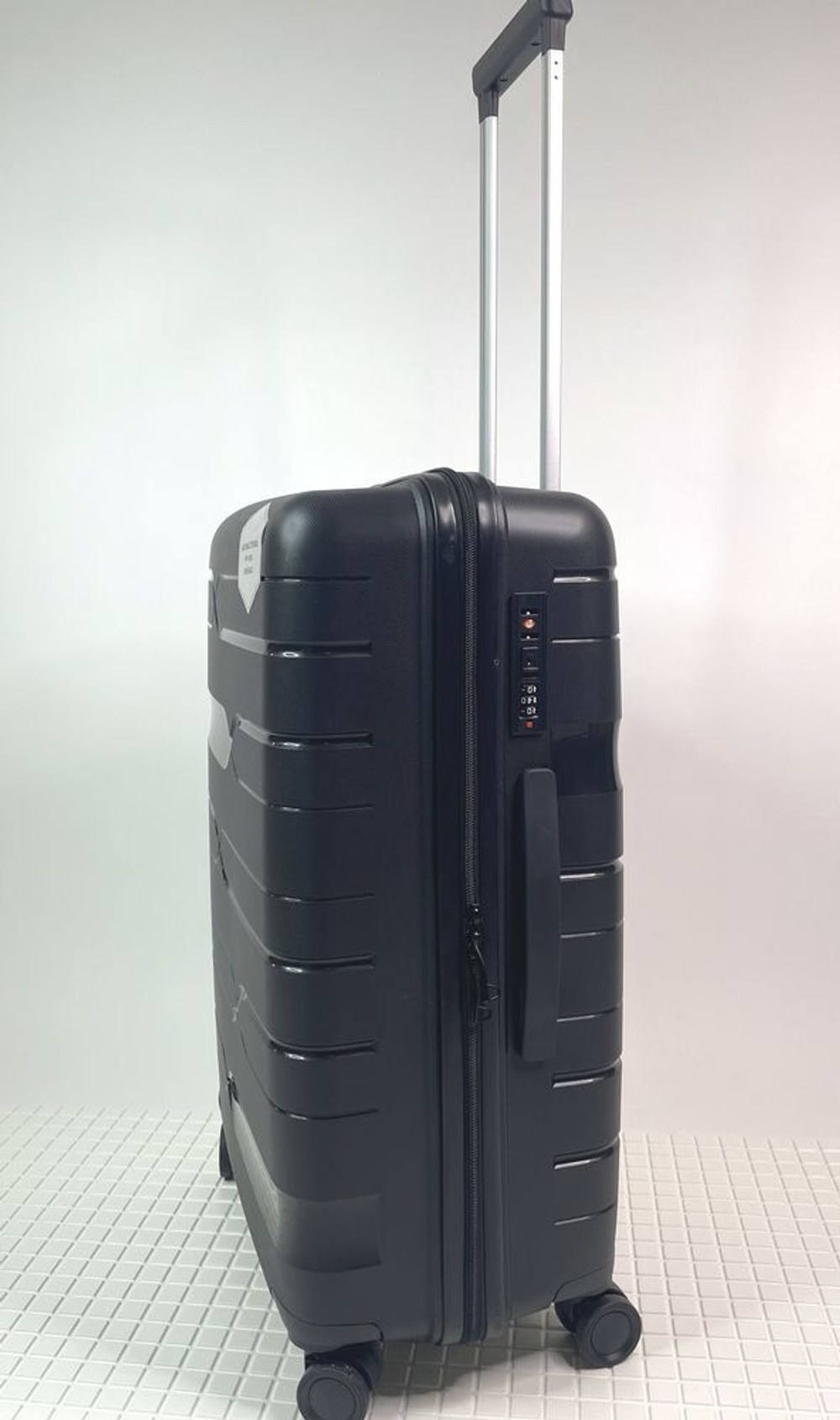 Средний чемодан Bon-Voyage PP One, Черный, M