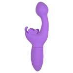 Фиолетовый вибратор-кролик California Exotic Novelties Rechargeable Butterfly Kiss SE-0783-15-3
