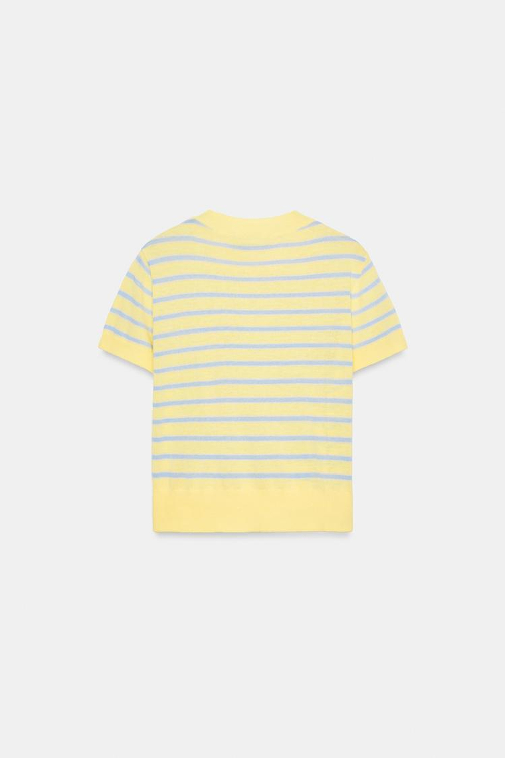 ZARA ДЖЕМПЕР В ПОЛОСКУ С КОРОТКИМ РУКАВОМ, ПОЛОСКИ