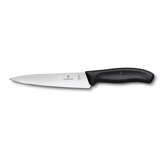 Нож кухннный Victorinox 6.8003.15B с клинком из стали X50CrMoV15, рукоять Полипропилен