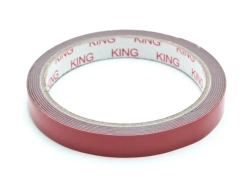 Скотч двухсторонний RED 3М 12мм*5м (082) KING K-00031
