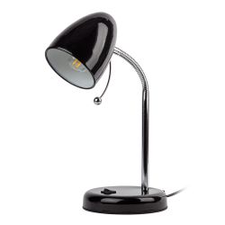 Настольный светильник ЭРА N-116-Е27-40W-BK черный | Настольные светильники под лампу