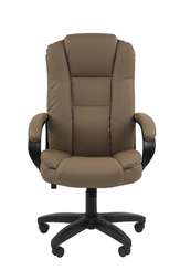 Офисное кресло Chairman 600LT Россия чер.пласт экопремиум бежевый