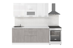 Кухонный гарнитур Терция экстра 5 3000 мм