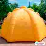 Надувная сцена для масленицы «Золотое солнышко», 5,5×3×2,8 м