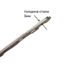 Ключ велосипедный СССР из нержавеющей стали 3мм