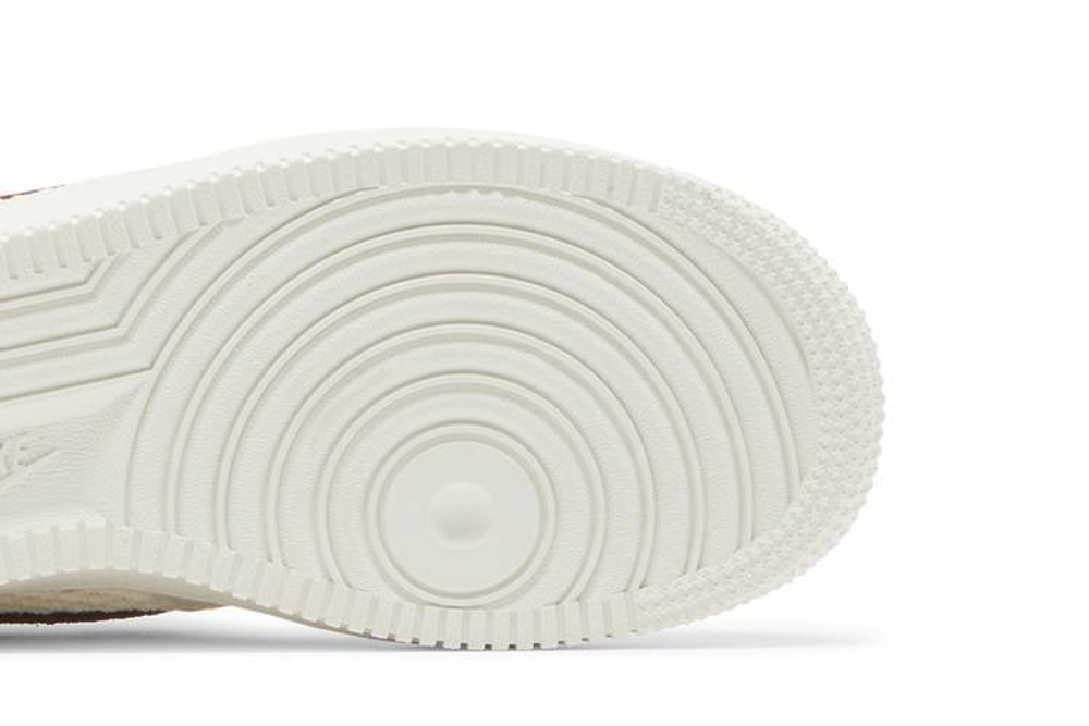 Кроссовки Nike Air Force 1 Low With Basketball Swooshes (Женская размерная сетка)