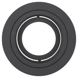 Встраиваемый светильник алюминиевый ЭРА KL84 BK MR16/GU5.3 черный