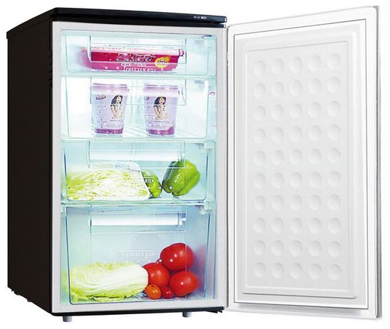 Морозильная камера Tesler RF-90 black