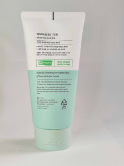 Heimish Гель для умывания слабокислотный All Clean Green Foam pH 5.5 для чувствительной кожи 150 ml