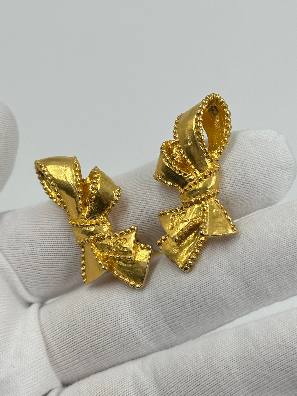 Клипсы Бантики Sonia Rykiel