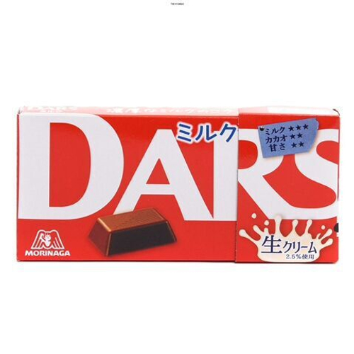 Шоколад DARS молочный 12шт, Morinaga 47 гр