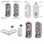 TENGA Мастурбатор с подогревом Flip Zero Red Warming