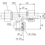 Соединение PNТ DL35 М45х2 (в сборе)