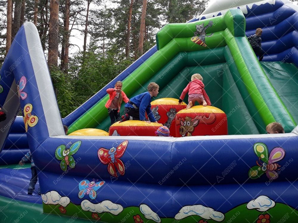 Батут-горка "Пик"