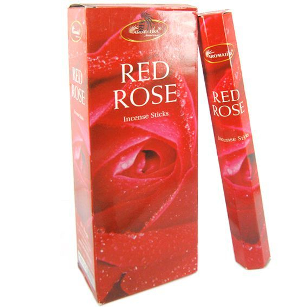 Aromatika Red Rose шестигранник Благовоние Красная Роза