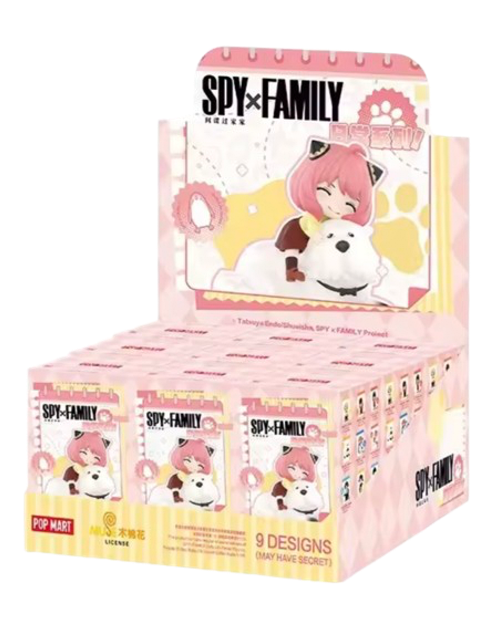 Рандомная фигурка Blind Box Pop Mart Spy Family Play House Daily Life Series Figurines