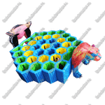 Надувной лабиринт "Пума", 8*8*3,6 м