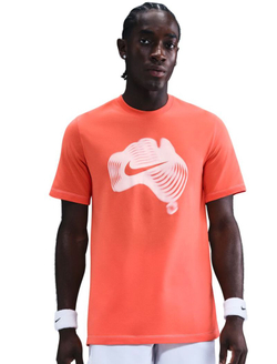 Теннисная футболка Nike Court Dri-FIT - turf orange/sail