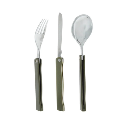 Набор складных столовых приборов Tramp TRC-049 (пластик, нерж.ст.,алюминий)
