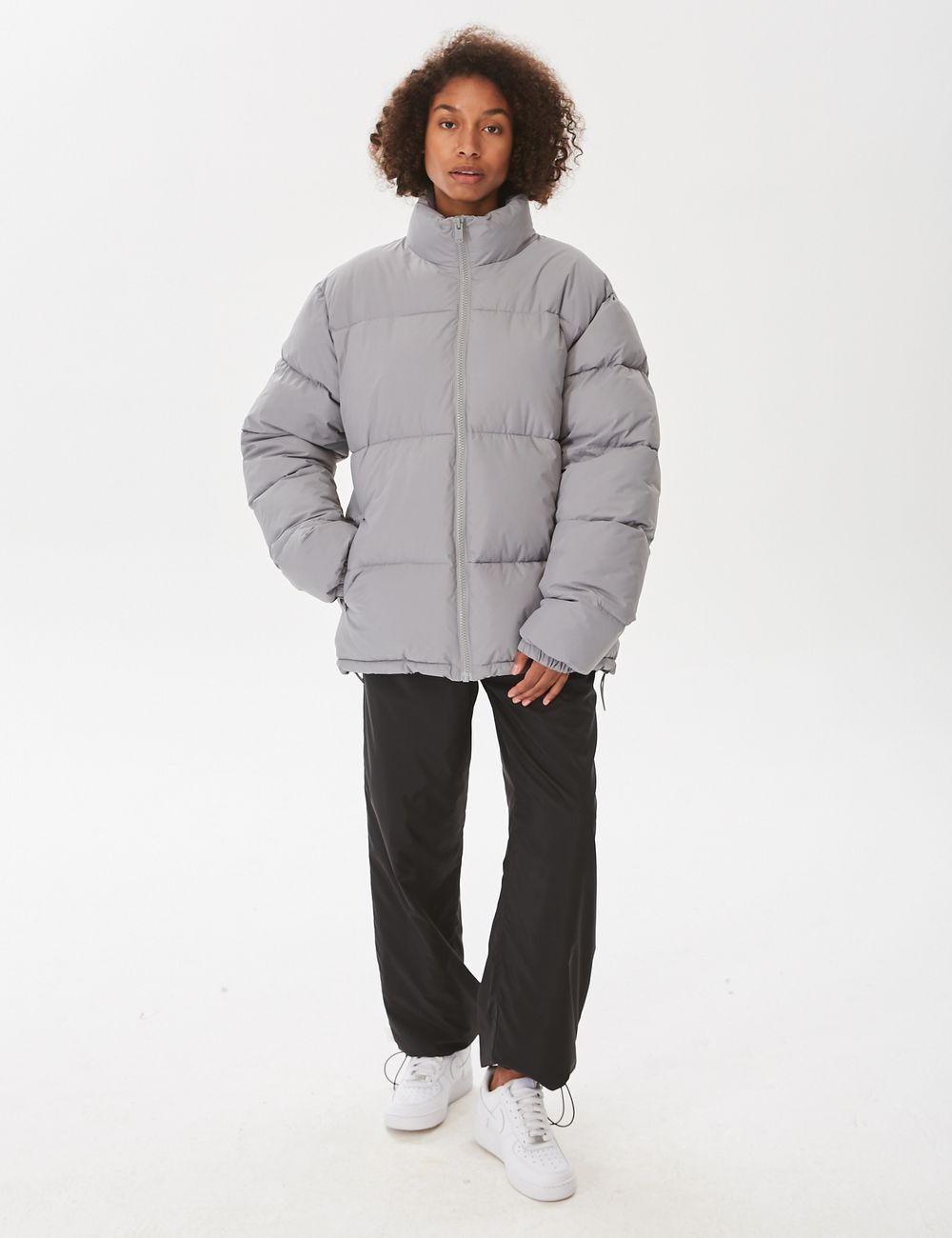 Пуховик ZNY Basic Серый