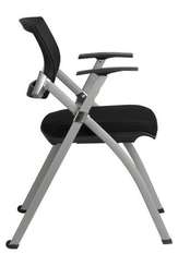 Кресло Seat RCH 462E Черный/Металл Серый