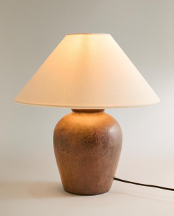 Zara Home Настольная лампа, цвет коричневый, 37.5 см