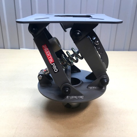 Стойка амортизационная Практик 200 Q V2, быстросъем, оцинкованная, серая