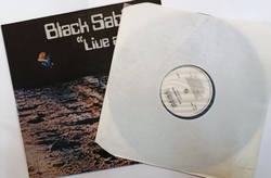 Винтажная виниловая пластинка Black Sabbath Live At Last (Germany 1980)
