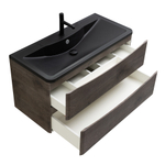 Мебель для ванной комнаты подвесная BelBagno ACQUA-1000-2C-SO-RNG 100 см Rovere Nature Grigio