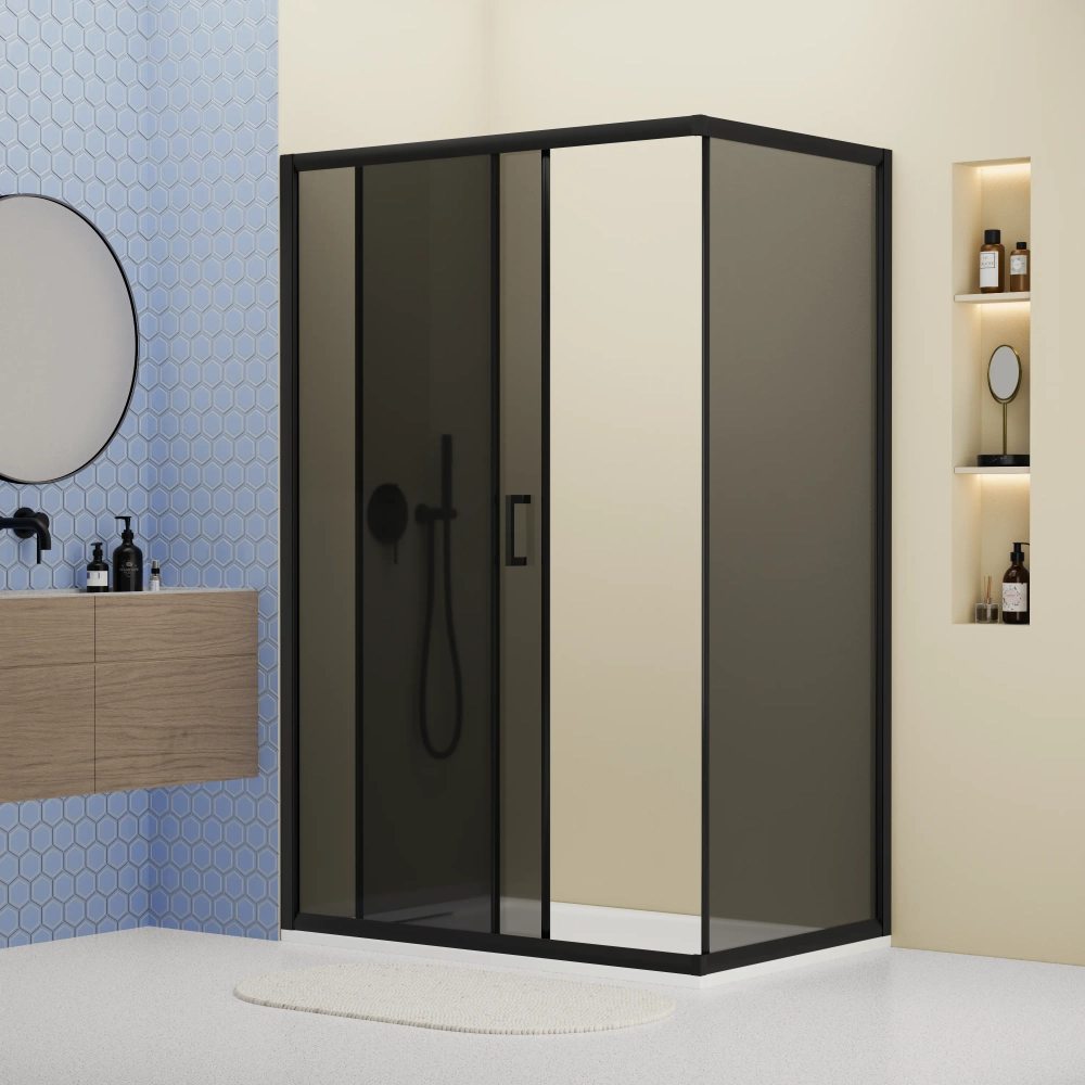 Душевой уголок RGW PA-245B (Тонированное, 800x1000)