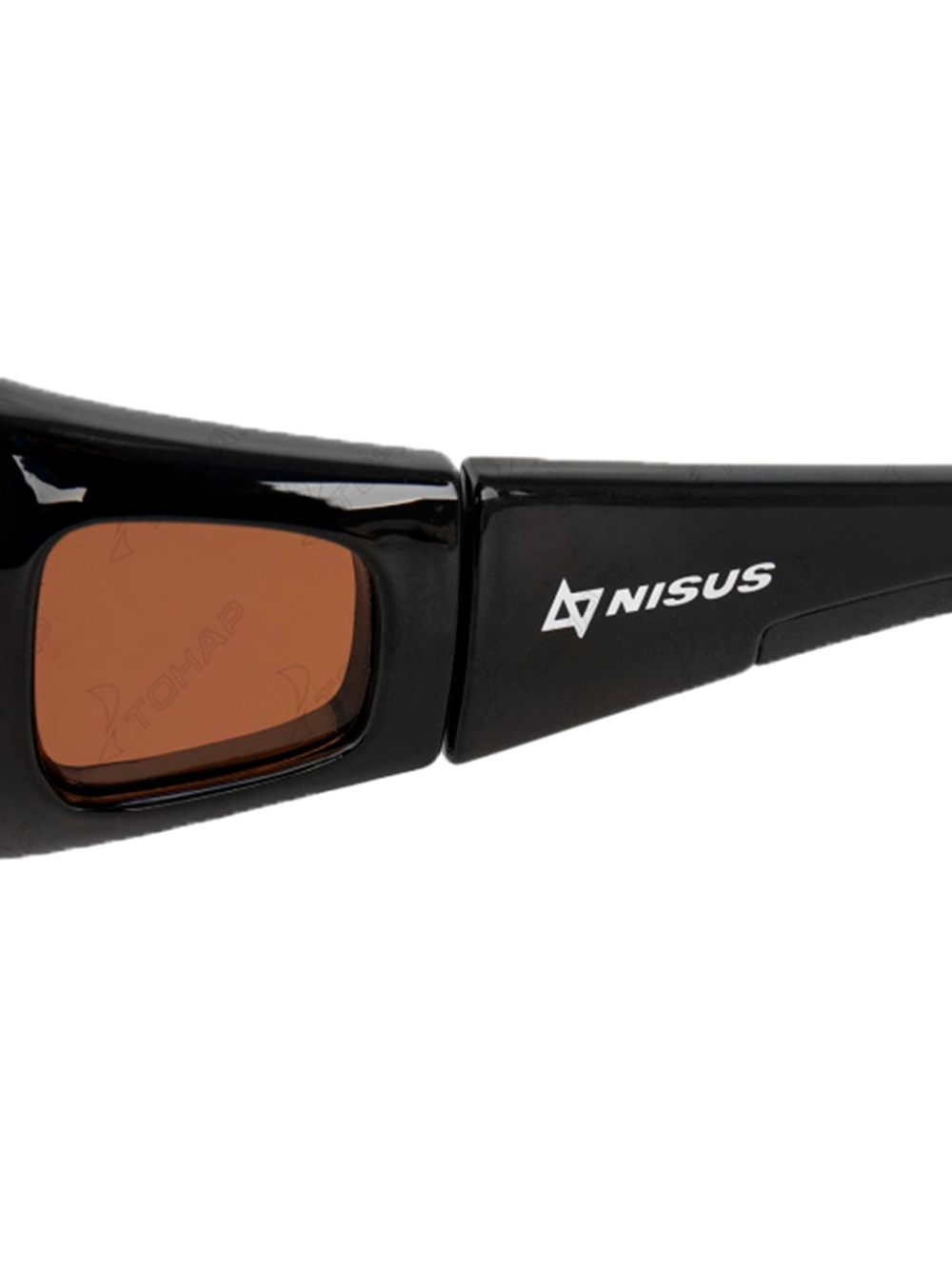 Очки поляризационные Nisus в жест.чехле (коричневый) (N-OP-LZ0007-C)