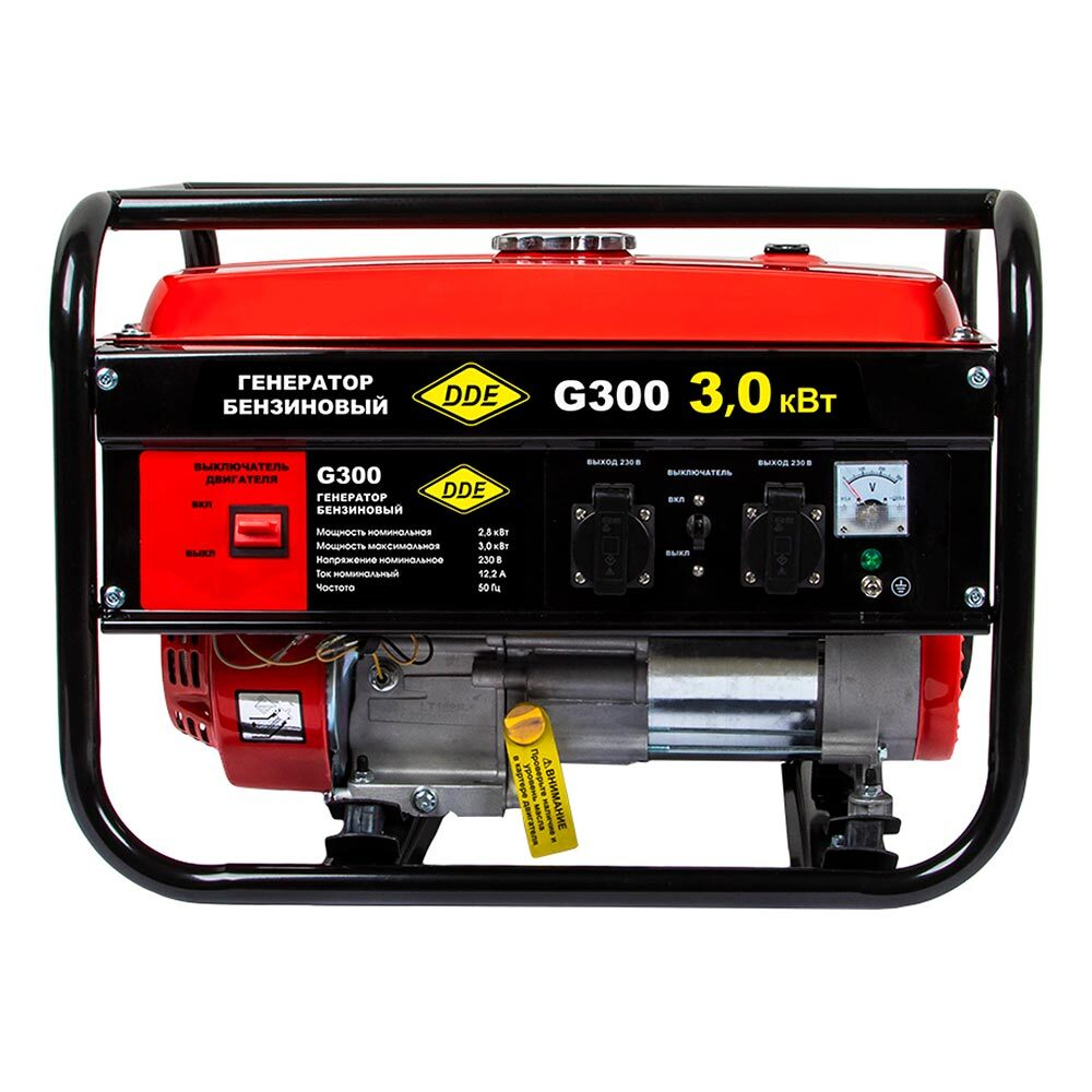 Бензиновый генератор (3 кВт) DDE G300
