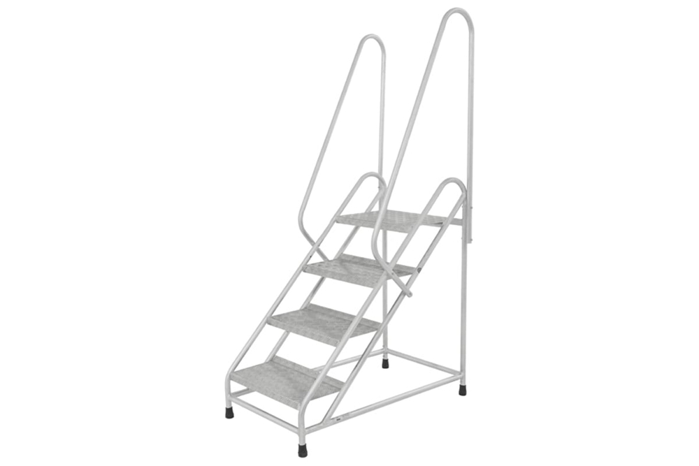 Монтажная подставка MEGAL (тип 2) 4 ступени с двумя поручнями