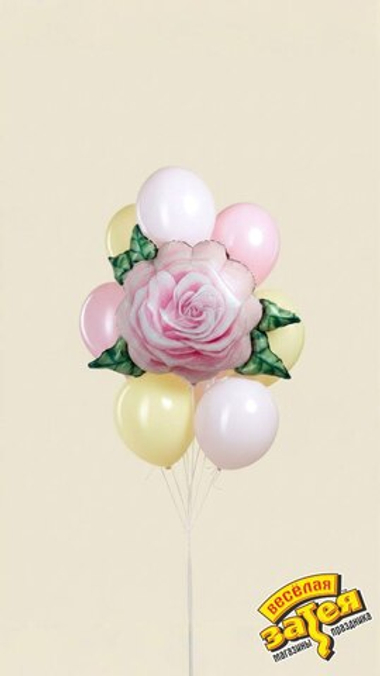 Сет "Акварельная роза"