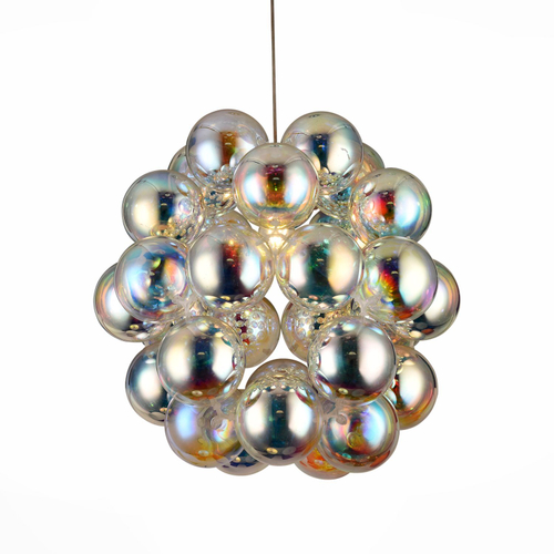 *SL533.103.03 Люстра подвесная ST-Luce Хром/Перламутровый E27 3*60W