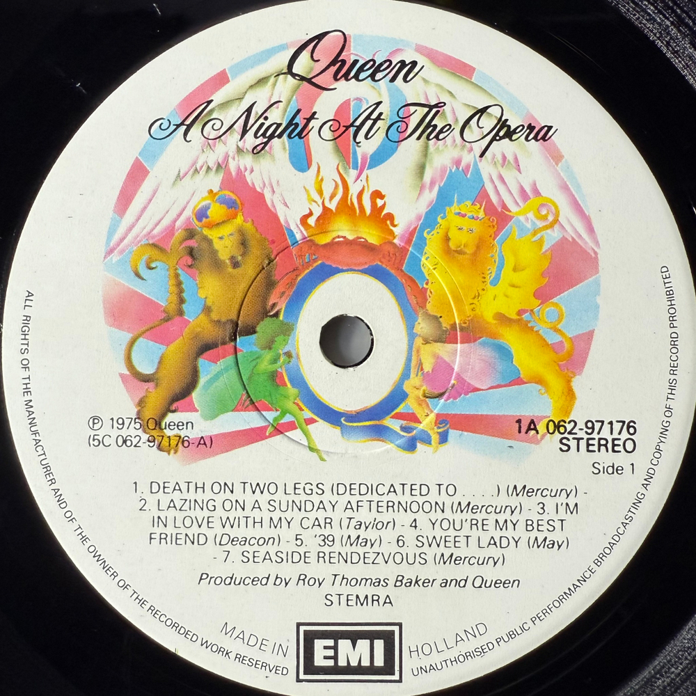 Queen - A Night At The Opera (Голландия)