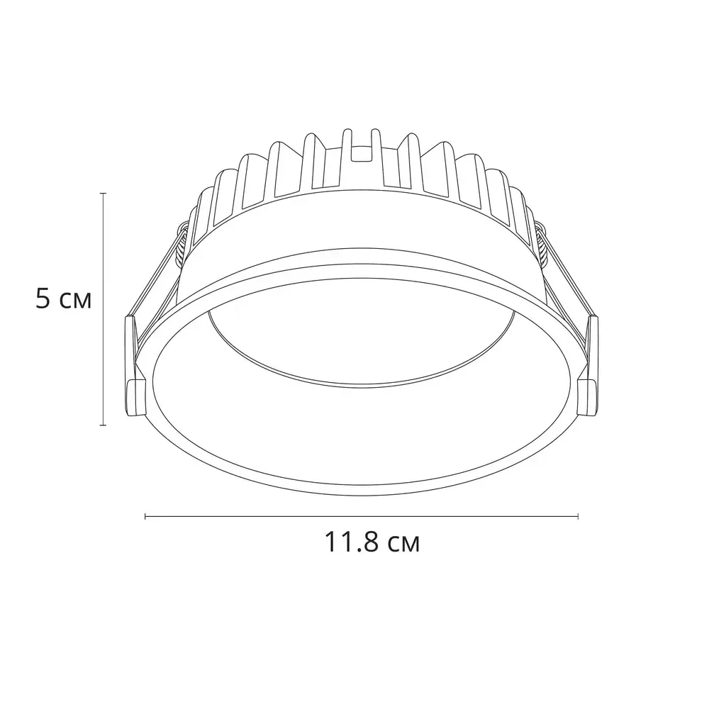 Точечный встраиваемый светильник Arte Lamp